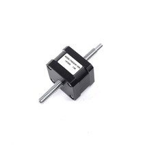 NEMA 17 34mm 비캡 티브 스테퍼 모터 0.22Nm 1.0A 가공 M5 나사 끝 Tr8 * 8 리드 스크류, 한개옵션1, 02 200mm Tr8-4