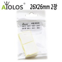 [RA㏓] AiOLOS 써멀 테이프 26x26mm 2장 쿨러 써멀잎 열전도 써멀패드 PC 튜닝 ▷_§Ea, 《본상품》
