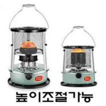 등유 캠핑 난로 기름 심지 소형 석유 히터 레트로 난방기 풀세트, 민트 001, 1개