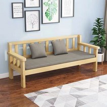 펜션 벤치 쇼파 2인 3인 학교 도서관 소파 의자 로비 엔틱 모던 원목, 길이 200폭 52의 총 높이 80의 바니시