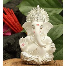 Ganpati Figurine Luck & Success Diwali Gifts Home Decor (Size: 3.5 x 2 inches)
