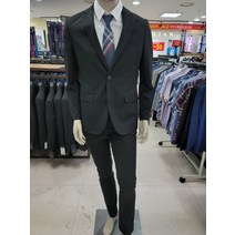 인디안 남성 간절기 폴리스판 블랙 정장세트(MAE GAVF 7311)