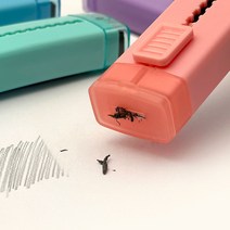 자석 슬라이딩 지우개 잘 지워지는 슬라이드 청소기 리필형 어린이날, 4종 랜덤