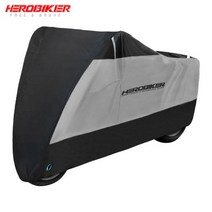 HEROBIKER-오토바이커버 올 시즌 방수 방진 UV 보호 야외 모토 스쿠터 모토바이크 레인 커버, CHINA, 4XL for 2301-2600mm_MCZ002-SR