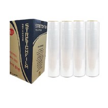 스트레치필름 30mic(4롤) 산업용랩 공업용랩 보용랩, 스트레치필름 30mic