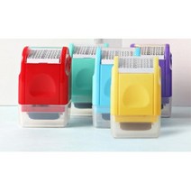 택배 송장 영수증 지로용지 청구서 가리기 개인정보, 레드 DC001213