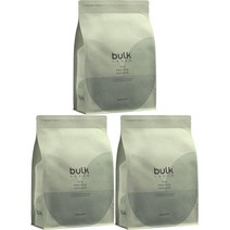 Bulk Pea Protein Isolate Vanilla 벌크 고흡수 식이섬유 섬유질 완두콩 단백질 파우더 분말 바닐라맛 500g 3팩, x, 1개