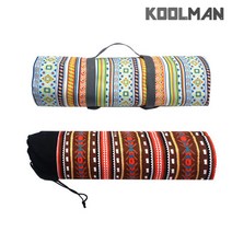 KOOLMAN(쿨맨) 패밀리 감성 피크닉매트 300cm 특대형, 1. 패밀리 매트 300 -그린블루 패턴