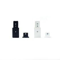 미리내라이팅 LED LED레일부자재 레일부자재 인테리어조명 주방등, 선택6. 전원마감잭 블랙