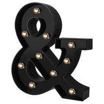 LED 알파벳 이니셜 조명 인테리어 무드등, E