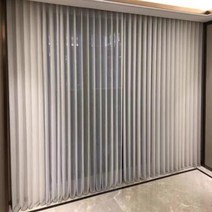 베란다 버티칼블라인드 드림커튼 수직블라인드 칸막이 커튼 침실 거실 발코니 사무실 수동