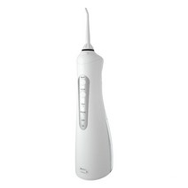 휴대용 구강세척기 물치실 구강 세척기 물 치실 휴대용 치아 치과 전기 제트 클리너 USB 충전식 무선 방수, 01 WHITE