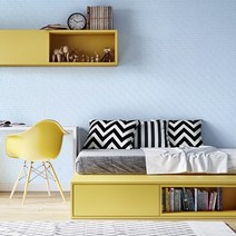 단열벽지 1mX2.5m_포인트 접착식 벽지 셀프시공 곰팡이방지 인테리어 필름 시트지 보온 방한 단열재 도배지, 로제 딥블루