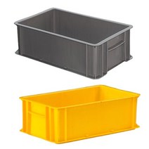 공구 박스 부속 통 부품 상자 플라스틱 보관 함 2개, 1개