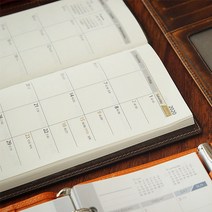MATT 마뜨 [속지증정] 이니셜 CEO 수첩 52절 다이어리 시리즈 [가죽다이어리 가죽스케쥴러 가죽수첩 휴대용수첩 휴대수첩], CEO수첩 추가 한권속지