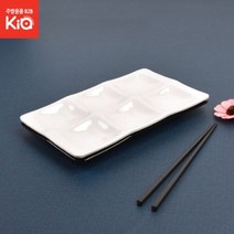 나nanr_DS-6974 직사각 6절 접시 플레이팅 나눔 레이트 주방식기 멜라민 6접시 유광 그릇♥sksnfll, ♥sksnfll직사각6절 흑스톤(DS-6974)