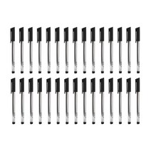 HWA 1.0mm 검정 유성볼펜 30p 세트, 본상품선택, 본상품선택