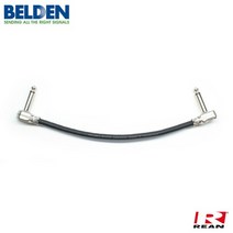 벨덴 50974 이펙터 패치케이블 블랙 70cm BR-74P-70B