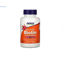 나우푸드 엑스트라 스트렝스 비오틴 (5 000mcg 10 000mcg) 120정, 5,000mcg