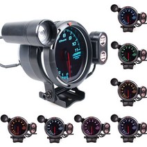 타코미터 Defi-어드밴스 A1 타코미터 3.75 인치 80mm 0-11000RPM 게이지 DF15501 스테퍼 모터 포함, 한개옵션0