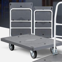 저소음 바퀴 사각 엘카 화물차 카트 업소용 구루마 고급형 수레 세탁기 옮기기, 진회색사각달리 수입바퀴 대