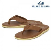 ISLANDSLIPPER 클래식 레더 슬리퍼/조리 PT202-WHIS
