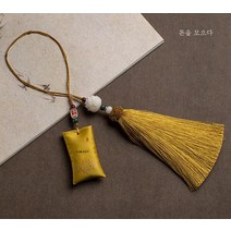 DFMEI 자동차용품 주사원석 복주머니 자동차걸이 남녀 룸미러 차량 행거장식 출입 평안, 재물을 모으다