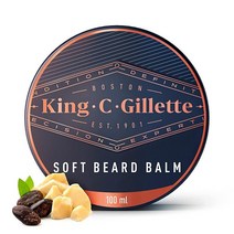 King C. Gillette 남성용 수염 트리머 무선 스타일 마스터 트리머 1개 4D 블레이드 1개와 교체 가능한 빗 3개 포함 방수 116086, Beard Balm