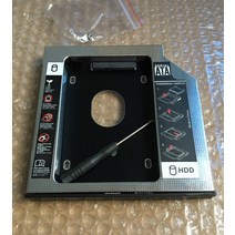 DELL XPS M1330 탈착식 페이스 플레이트 용 WZSM New 9.5mm 2nd SATA HDD SSD 하드 디스크 드라이브 캐디, 01 기타