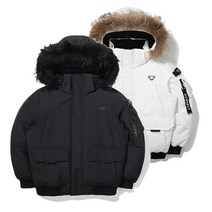 다이나핏 [양말증정] 스포츠 남성 여성 스노우 레오 봄버 숏패딩 덕다운 자켓 YUW22534 SDYND