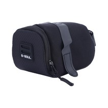 자전거안장가방 1Pc Bicycle Saddle Bag Waterproof MTB Road Seat Storage Tool Pannier, 01 Black