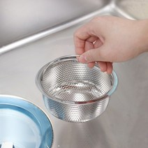 국산스텐 싱크대 라운딩 거름망 씽크대 음식물 배수구망
