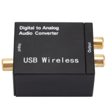 DAC 블루투스 디지털-아날로그 오디오 컨버터 장착 USB 앰프 광섬유 토스링크 동축 신호-RCA R/L 디코더, 02 BT DAC