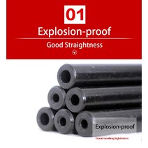 카본파이프 합금 파이프(튜브) 42crmo 유압 파이프 원활한 od 16mm id 4.5-12mm 방폭 파이프, od16mm-500mm 길이, 아이디-10mm