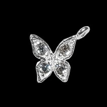 은 나비 팬던트 장식 C 1개입, 단품