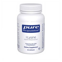 퓨어 인캡슐레이션 Pure Encapsulations l-Lysine 엘 라이신 90캡슐, 1개, 1개