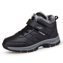 스노우보드 부츠 기모안감 보드화 Waterproof Winter Boots for Men Plush Warm Women Snow Work Hiking Shoes Non-slip S, [03] 37, [03] Red
