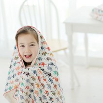 [천삼백케이] [슬립스파] 디자인 블랭킷 북유럽 아기 유아 낮잠 이불 무릎담요, 거즈블랭킷-인디아엘리