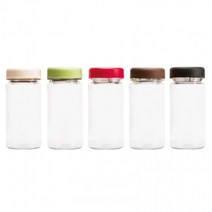 국산 친환경 투명 마이보틀 판촉물 인쇄 텀블러 350ml RD-09894, 블랙