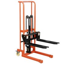 수동 스태커 유압 스테커 지게차 트럭 파렛트 이동식, 1_스트레이트 휠 포크 260kg 상