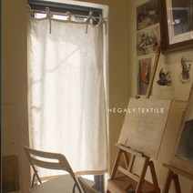 체크 미니 창 커튼 카페 주방 커텐 린넨 무지 반창 렌탈 하우스 가림막 칸막이 현관 침대 일본식 북유럽 파티션 장식 천