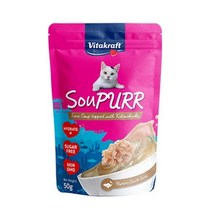 비타크래프트 수프 고양이 간식 50g x 24개입, 참치&가츠오부시(50g x 24개입)