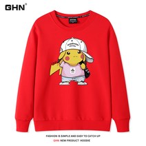 벤뷰티153 면반팔티셔츠 코튼반팔티셔츠 불 블랙 아교 퍼플 자보좌함 피카츄 연판장 반팔티셔츠남 애니메이션 주변 커플 옷