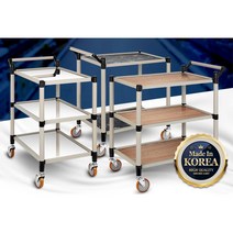 사무실 회사 서류 짐운반 핸드카트 웨건 글램핑 상하차 달리 마트, 일반형 골드제브라 3단 중