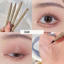 특수분장 재료 분장사 흉터 메이크업 울트라 씬 방수 리퀴드 아이 라이너 여성용 빠른 건조 오래 지속되는 속눈썹 펜 화장품, [04] 04