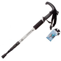 4-섹션 텔레스코픽 워킹 하이킹 스틱 트레킹 폴 안티 쇼크 Alpenstock, type3
