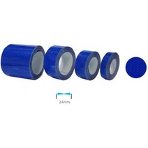 3M 야간주행 트럭 후방표시 반사테이프 24mm 도로안전 중장비 자전거 등산