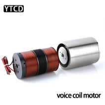 소형모터 초소형 보이스 코일 모터 리니어 빅 스트로크 최대 4-45mm 2N ~ 700N Monophasic 원통형 스프링, 08 Thrust13N-Stroke20mm