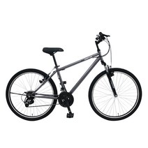 [삼천리자전거] 빅마운틴SF 21단 26인치 앞서스펜션 생활용 MTB 155cm~ 완전조립 발송, 다크실버