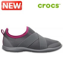 크록스 운동화 41- 203997-07Z Womens Swiftwater Cross-Strap 여성용